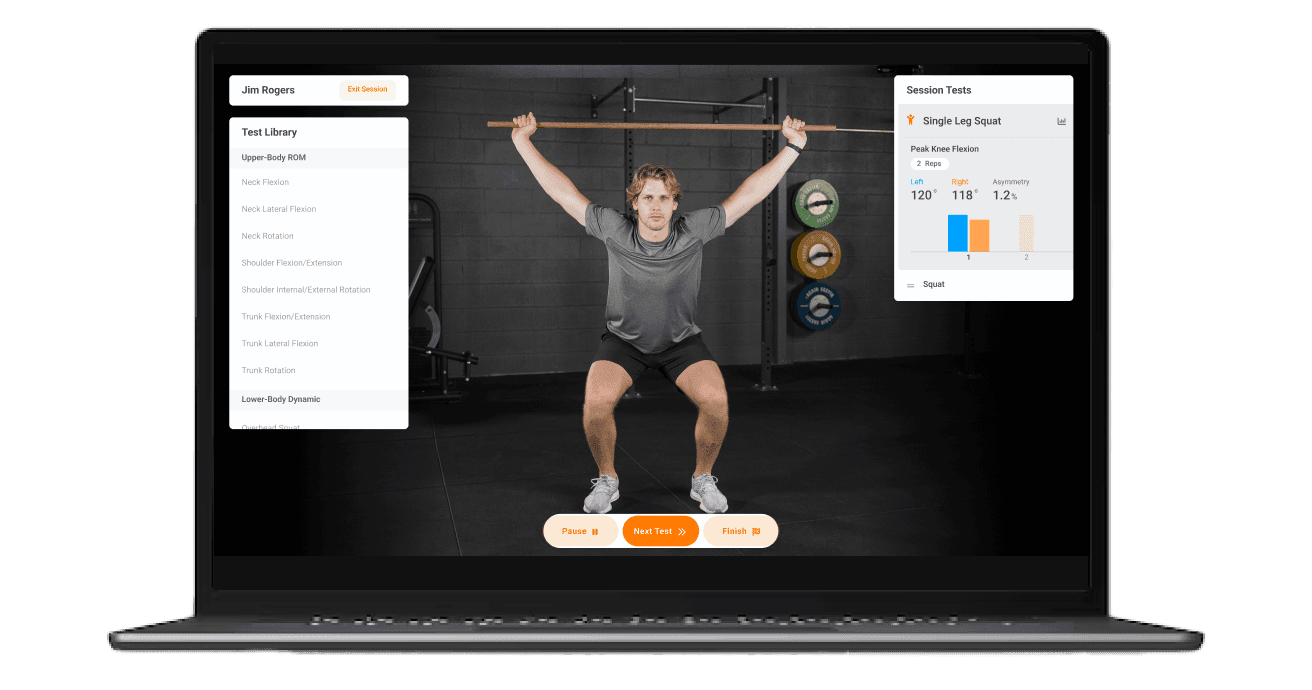 Human Trak Movement Analysis